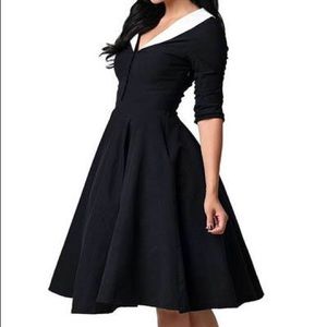 Unique Vintage 1950’s Eva Marie Swing Dress